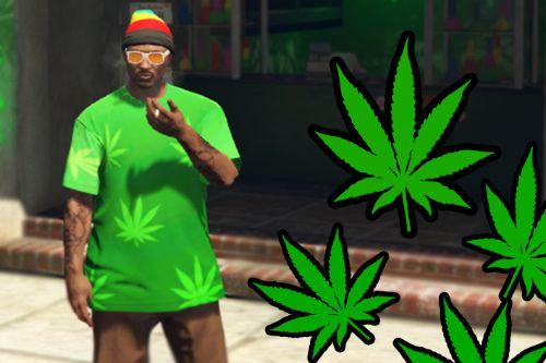 Weed Shirt for Online Player